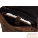 Peterson Férfi Bőr Oldaltáska Ptn 996-B-Nsh-4895 Tan