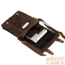 Peterson Férfi Bőr Oldaltáska Ptn 996-B-Nsh-4895 Tan