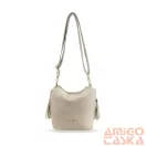 Zellia Női Oldaltáska ZLB391 Beige