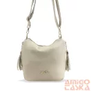 Zellia Női Oldaltáska ZLB391 Beige