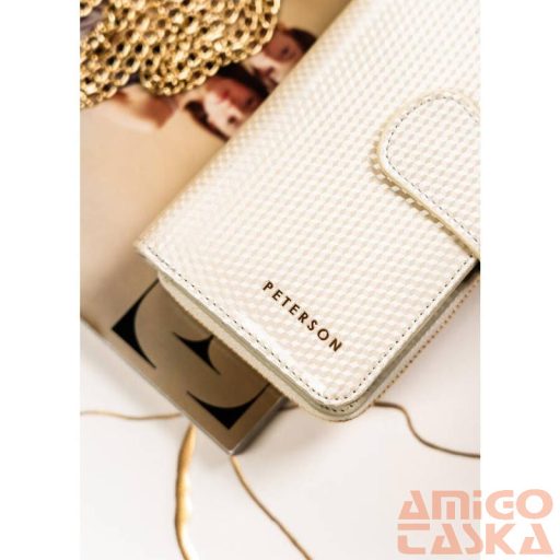 Peterson Női Bőr Pénztárca Ptn 76116-Sbr-0929 Beige