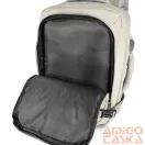 Zellia Hátizsák - Kézipoggyász - C-001 - Beige - 40 X 30 X 20 Cm