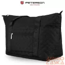 Peterson Utazó Táska Ptn Pik-02-8571 Black - Steppelt - Fekete