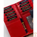 Peterson Női Bőr Pénztárca Ptn Ka-19-4221 Navy/Red - Sötét Kék-Piros