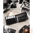 Rocvicky Férfi Bőr Pénztárca R-M04-Lwc-0826 Black - Fekete