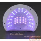 Nagy Teljesítményű, 268 W-Os Gél Uv Led-Es Körömlámpa - 57 Led-Del - Sun S9 - Arany