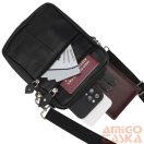 Rovicky Férfi Bőr Oldaltáska R-3009-Clb-1791 Black