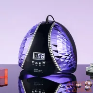   Nagy Teljesítményű, 280 W-Os Gél Uv Led-Es Körömlámpa - Fekete-Lila