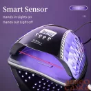 Nagy Teljesítményű, 280 W-Os Gél Uv Led-Es Körömlámpa - Fekete-Lila