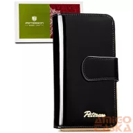 Peterson Női Pénztárca Ptn Lj-76116-0698 Black-Gold