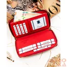 Rovicky Női Bőr Pénztárca  Rh-25-1-Sh-R-5227 Red - Piros