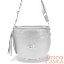 Zellia Női Oldaltáska 21028 Ezüst - Ch -