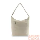 Zellia Női Válltáska Zlb332-F Beige-Arany - Virág Dísszel -