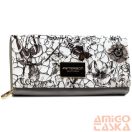 Peterson Női Bőr Pénztárca - Ptn Ph20-Lfl-6905 Black - Fekete