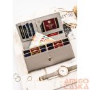 Peterson Női Bőr Pénztárca - Ptn Ph20-Lfl-6905 Black - Fekete