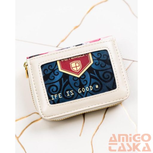 Peterson Női Pénztárca - Echo És Természetes Bőr Ptn Px33-Pf2-4962 Blue