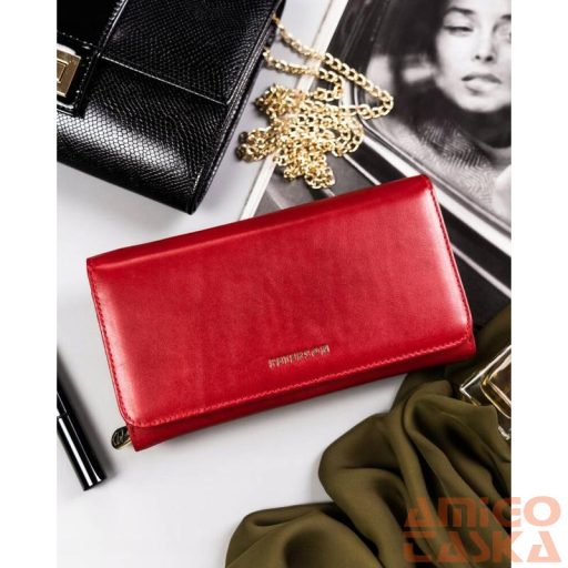 Peterson Női Bőr Pénztárcaptn 421077-Sgn-7747 Red - Piros
