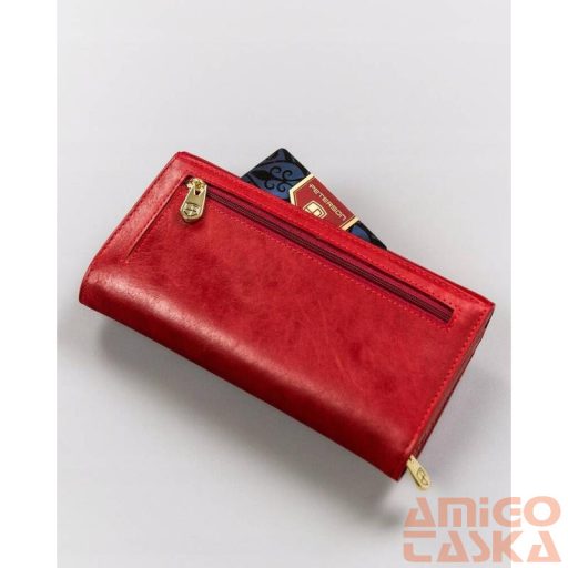 Peterson Női Bőr Pénztárcaptn 421077-Sgn-7747 Red - Piros