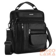 Rovicky Férfi Bőr Oldaltáska R-13217-1884 Black - Fekete