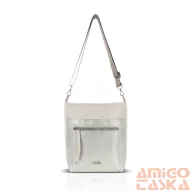 Zellia Női Oldaltáska Zlb429 Beige-Pezsgő - Ch -