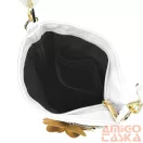 Zellia Női Oldaltáska Zlb431F Fehér-Arany - Virág Dísszel -