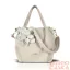 Zellia Női Válltáska Zlb324-F Beige-Pezsgő - Virág Dísszel -