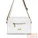Zellia Női Oldaltáska Zlb303 Fehér - Arany K.