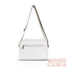 Zellia Női Oldaltáska Zlb303 Fehér - Arany K.