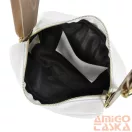 Zellia Női Oldaltáska Zlb303 Fehér - Arany K.