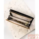 Peterson Női Bőr Pénztárca Lj-421431-0629 Black-Gold