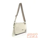 Zellia Női Oldaltáska Zlb210 Beige-Arany - Bari -