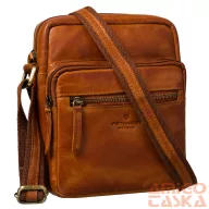 Peterson Férfi Bőr Oldaltáska Ptn 710-Cow-4952 Cognac