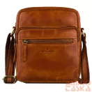Peterson Férfi Bőr Oldaltáska Ptn 710-Cow-4952 Cognac