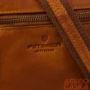 Peterson Férfi Bőr Oldaltáska Ptn 710-Cow-4952 Cognac
