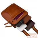 Peterson Férfi Bőr Oldaltáska Ptn M22-Cow-5027 Cognac