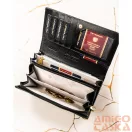 Peterson Női Bőr Pénztárca Ptn 42106-Pr-4908 Black - Fekete