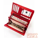 Peterson Női Bőr Pénztárca Rpn-28-Ym-5838 Red - Piros