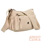 Peterson Női Oldaltáska Ptn Csm-04-7567 Beige