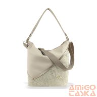 Zellia Női Válltáska ZLB332 Beige - D3 -