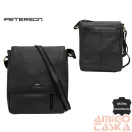 Peterson Férfi Oldaltáska Ptn-788-Ndm-6916 Black