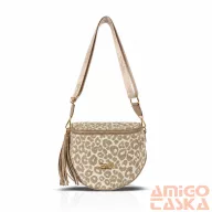 Zellia Női Oldaltáska 21028 Beige-Taupe - Pantera -