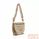 Zellia Női Oldaltáska 21028 Beige-Taupe - Pantera -