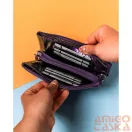Peterson Női Bőr Pénztárca 76121-Mfs-9290 Purple - Lila