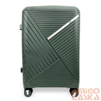   Zellia Polipropilén Bőrönd 209 - Méreg Zöld S Méret - 55 X 39 X 22 CmKézipoggyász