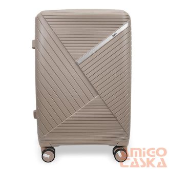   Zellia Polipropilén Bőrönd 209 - Khaki M Méret - 65 X 46 X 27 Cm