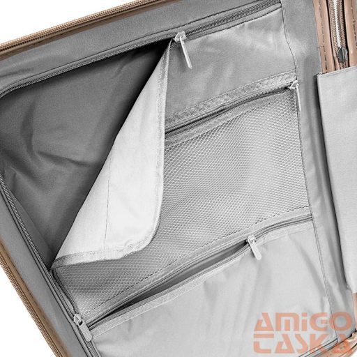 Zellia Polipropilén Bőrönd 209 - Khaki M Méret - 65 X 46 X 27 Cm