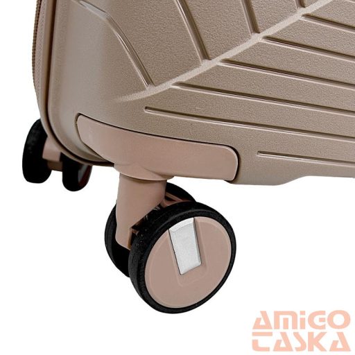 Zellia Polipropilén Bőrönd 209 - Khaki S Méret - 55 X 39 X 22 CmKézipoggyász