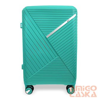   Zellia Polipropilén Bőrönd 209 - Türkiz S Méret - 55 X 39 X 22 CmKézipoggyász