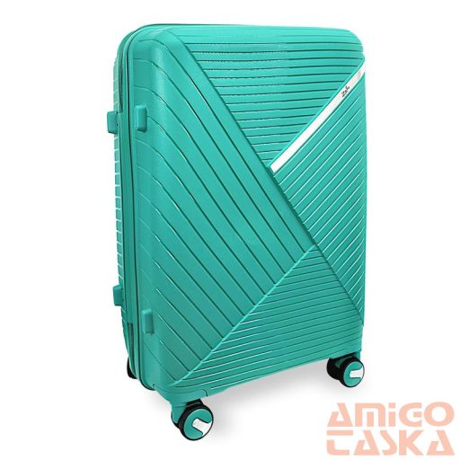 Zellia Polipropilén Bőrönd 209 - Türkiz S Méret - 55 X 39 X 22 CmKézipoggyász