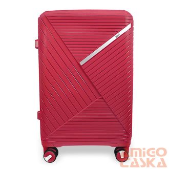   Zellia Polipropilén Bőrönd 209 - Piros S Méret - 55 X 39 X 22 CmKézipoggyász